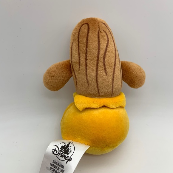 Disney Parks Wishables Fantasmic Enchanted Smiley Broom 5" Mini Plush - Picture 4 of 7